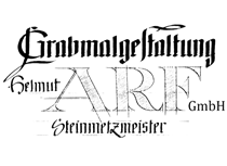 Logo des Steinmetzmeisterbetriebs Grabmale Arf