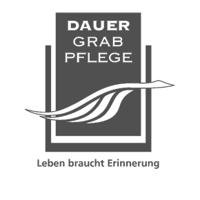 Zeichen Dauergrabpflege — Leben braucht Erinnerung